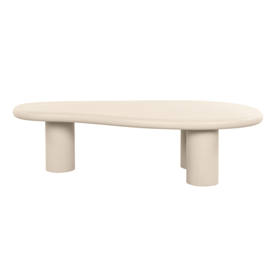 Wellington Beige Puddle Abstract Coffee Table Furniture 
