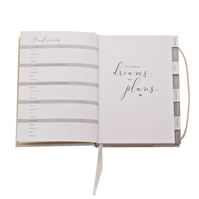 White Wedding Planner Accessories 