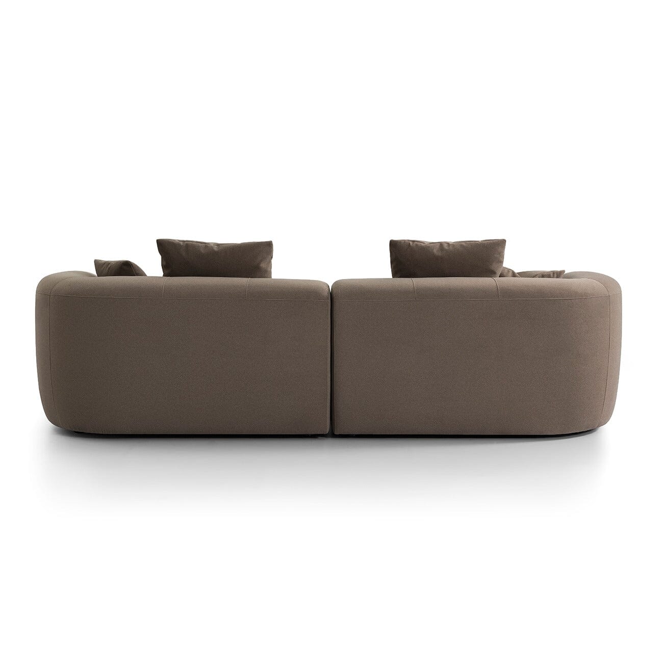 Willow Truffle Velvet Large 2 Seater Sofa Sofa 