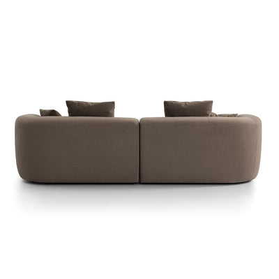 Willow Truffle Velvet Large 2 Seater Sofa Sofa 