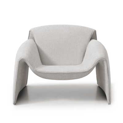 Zafira Cream Woven Statement Accent Chair Furniture 