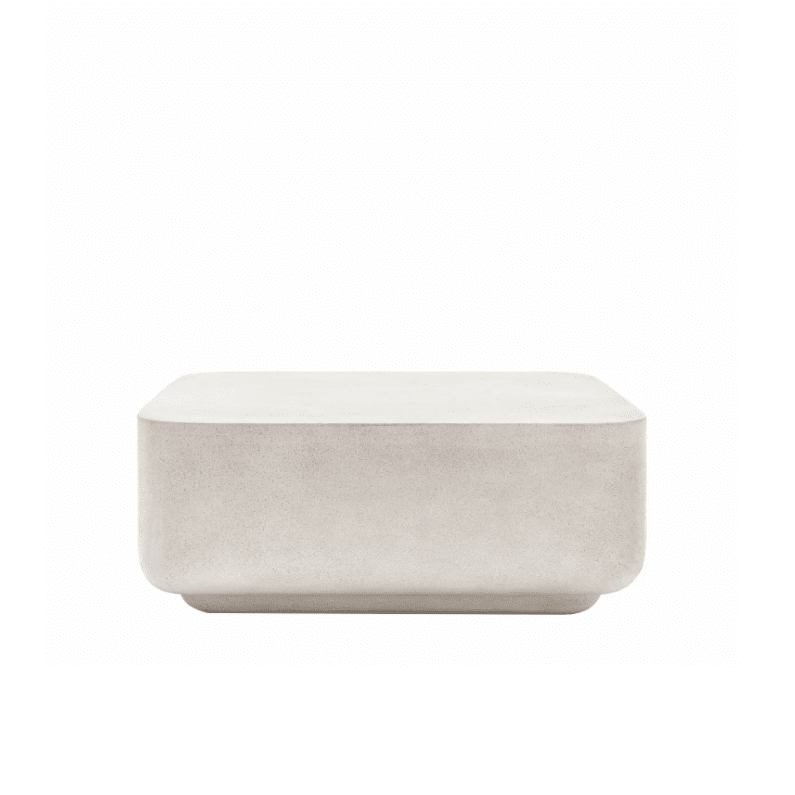 Zaylee Putty Concrete Effect Coffee Table Furniture 
