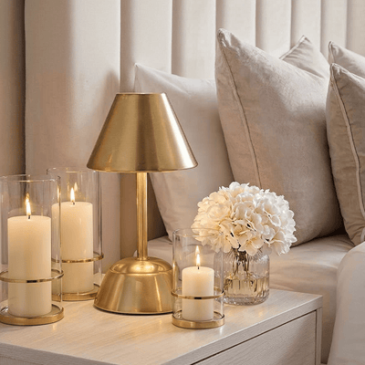 Zelda Gold USB LED Touch Table Lamp Lighting 
