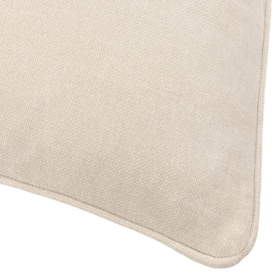 Zephyr Cream Heavy Chenille Velvet Cushion- 50x50cm 