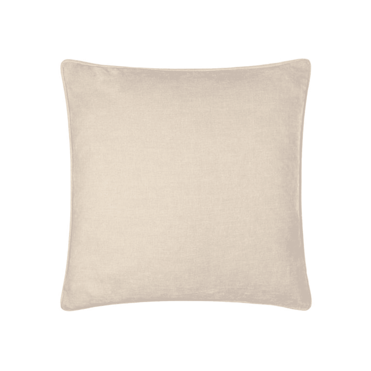 Zephyr Cream Heavy Chenille Velvet Cushion Cover - 50x50cm Textiles 