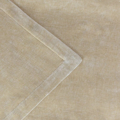 Zephyr Cream Heavy Chenille Velvet Throw Textiles 