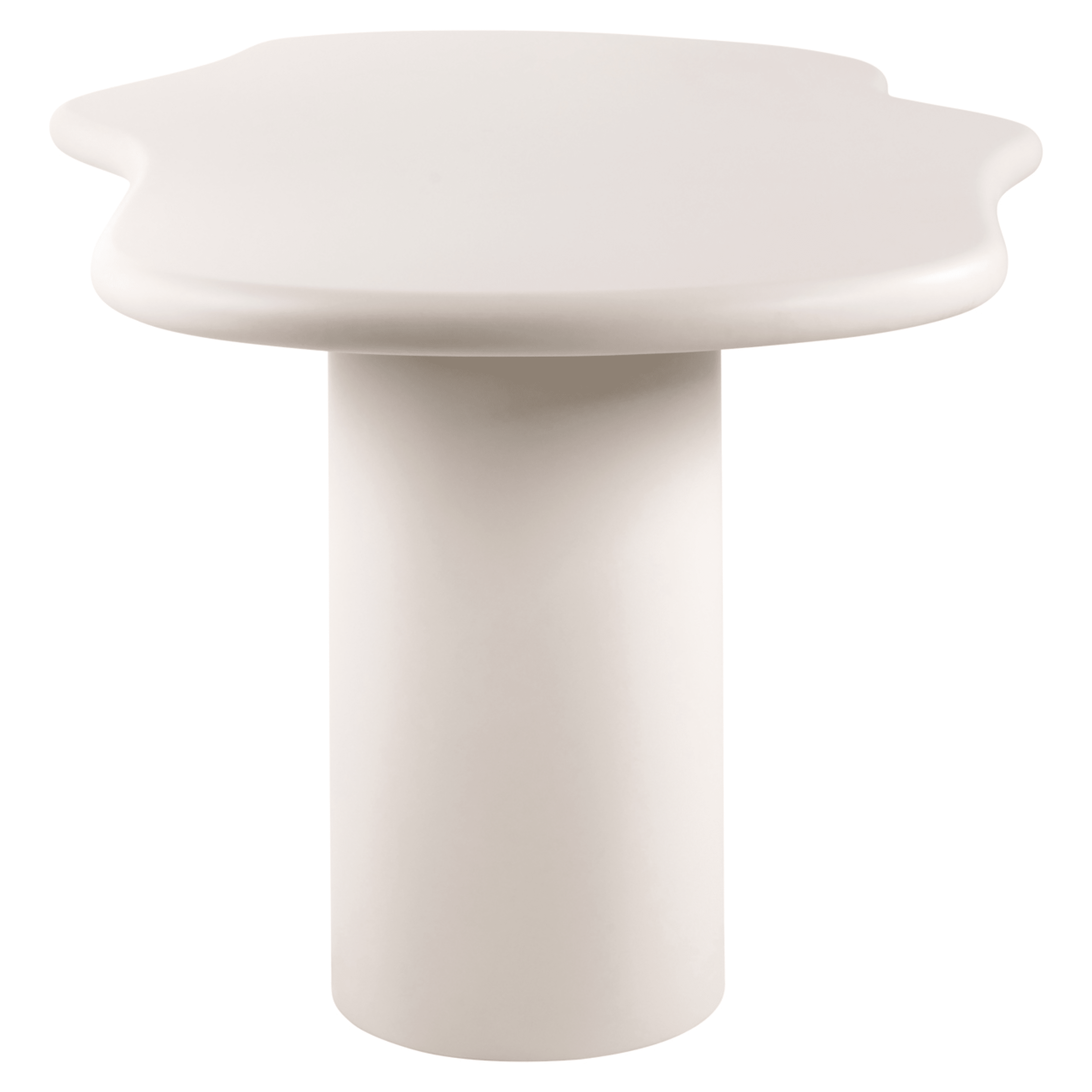 Zia Cream Abstract Dining Table Furniture 
