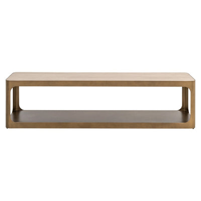 Zyraelle Bronze & Stone Effect Media Unit Furniture 