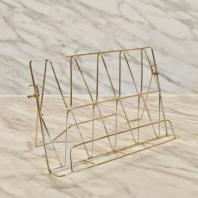 Bennie Gold Book Stand Kitchen 