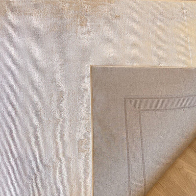 Cassian Ivory & Gold Bordered Rug 