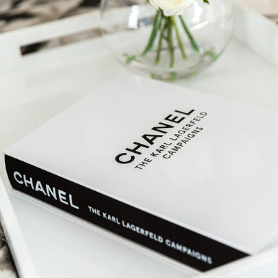 Chanel Boxed Black Fabric Book Books 