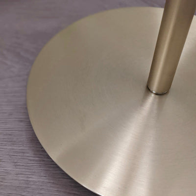 Cleo Gold & Oatmeal Floor Lamp Lighting 