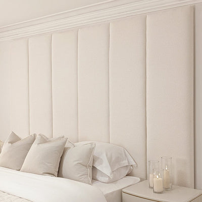 Cloud Boucle Individual Upholstered Headboard Wall Panel - 45cm Headboard 
