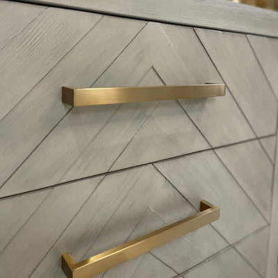 Cortina Premium 6 Drawer Chevron Chest Furniture 