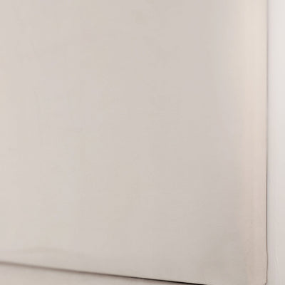Cream Velvet Double Width Upholstered Headboard Wall Panel 