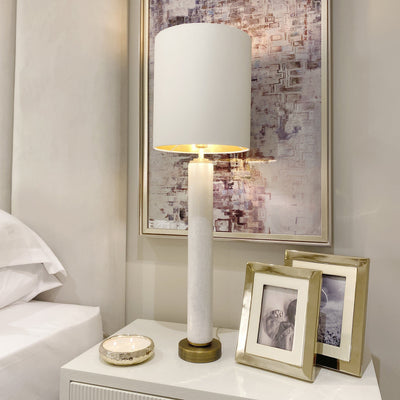Darick Marble & Gold Table Lamp Lighting 