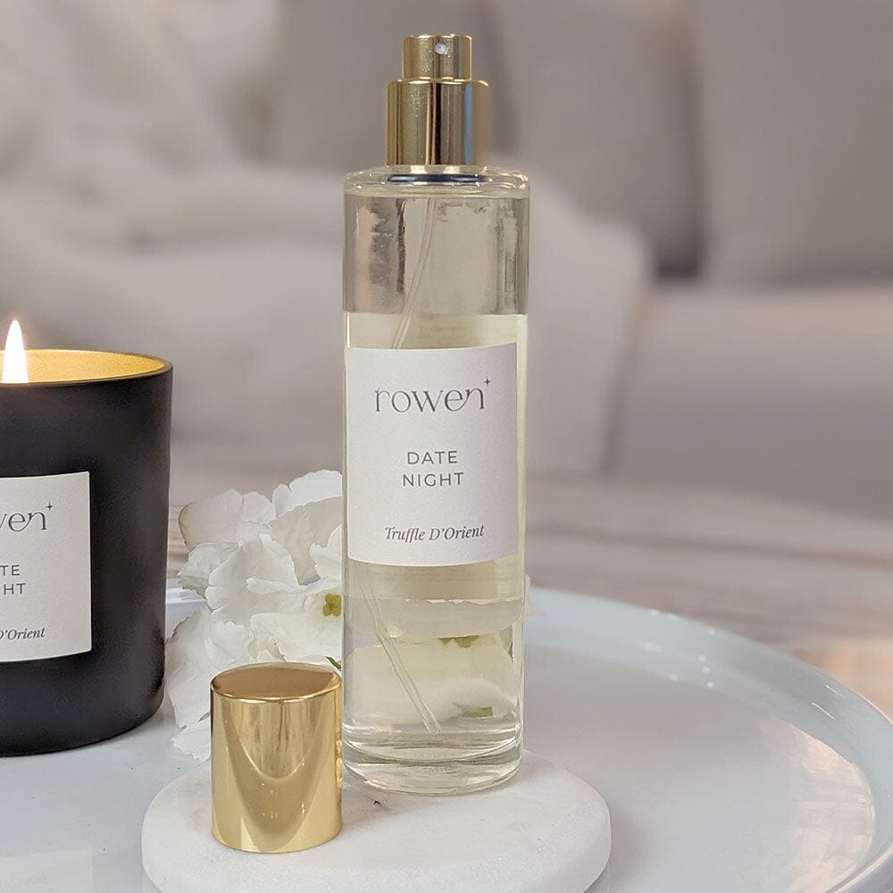 Date Night Gold Scented Room Spray - Truffle D'orient Fragrance 