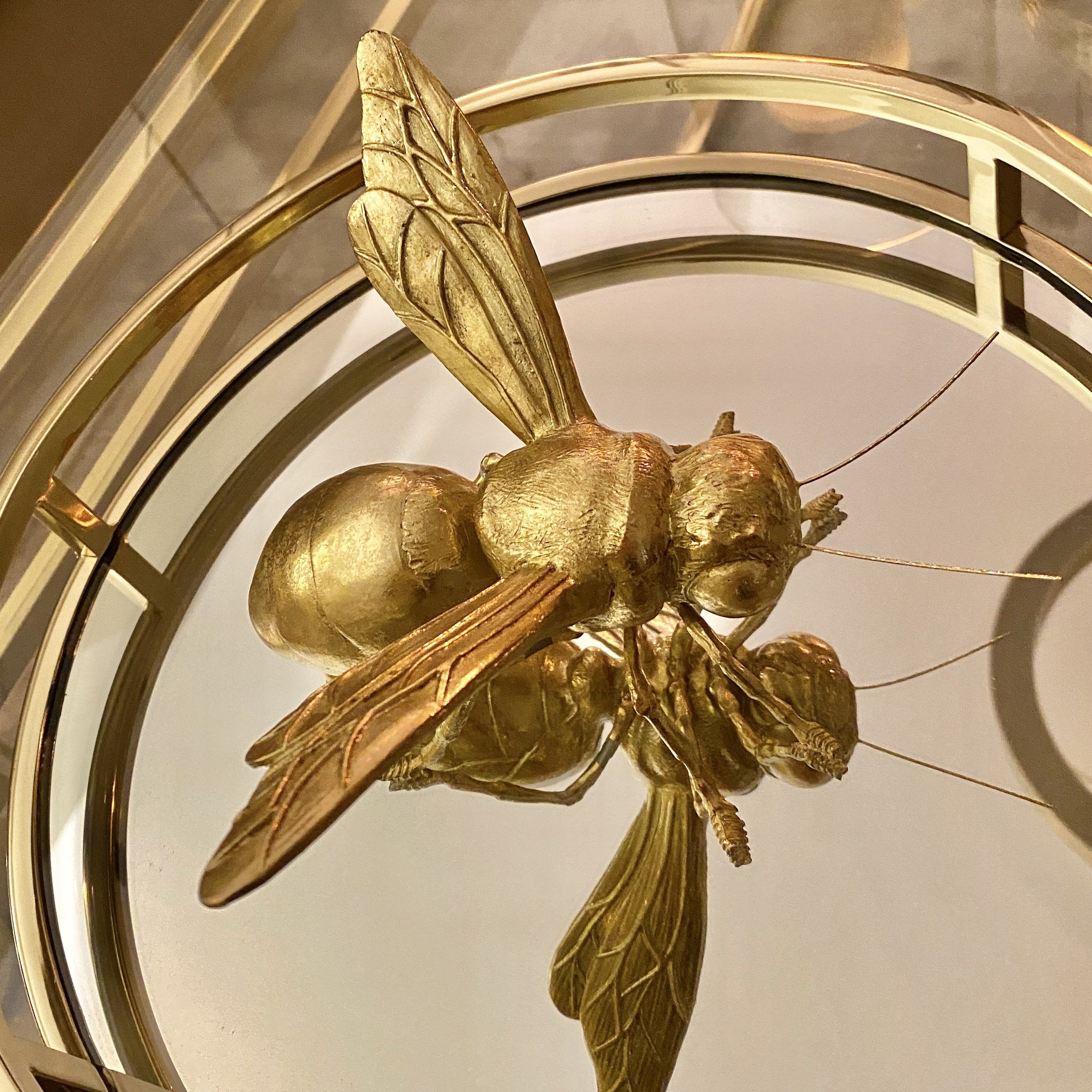 Decorative Gold Bee Ornament Accessories 