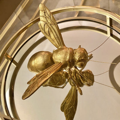 Decorative Gold Bee Ornament Accessories 