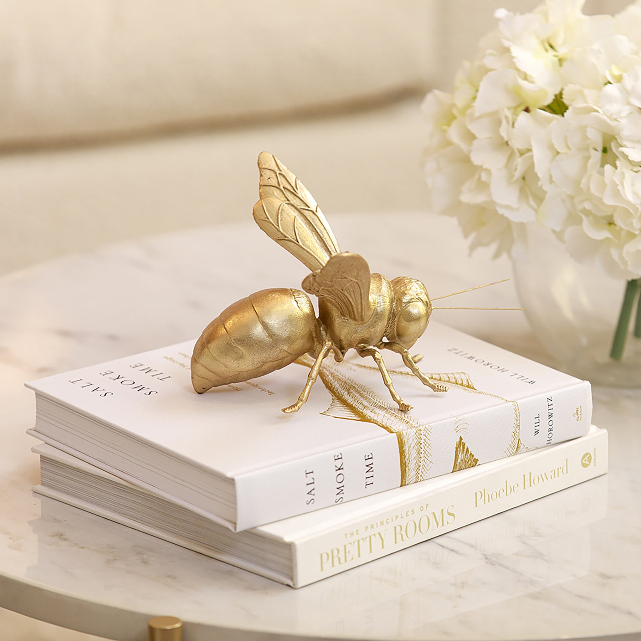 Decorative Gold Bee Ornament Accessories 