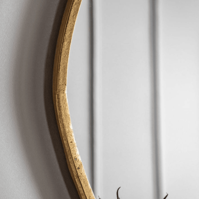 Eccleston Large Gold Pebble Wall Mirror Mirror 