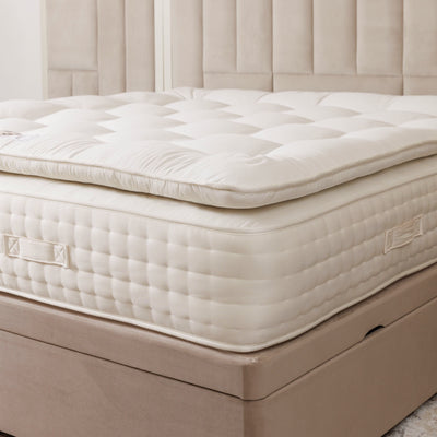 Escape Egyptian Cotton Pillow Top Mattress Bed 