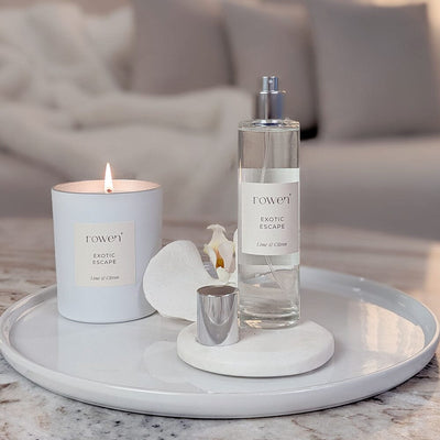 Exotic Escape Silver Scented Room Spray - Lime & Citron Fragrance 