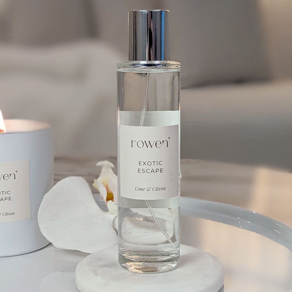 Exotic Escape Silver Scented Room Spray - Lime & Citron Fragrance 