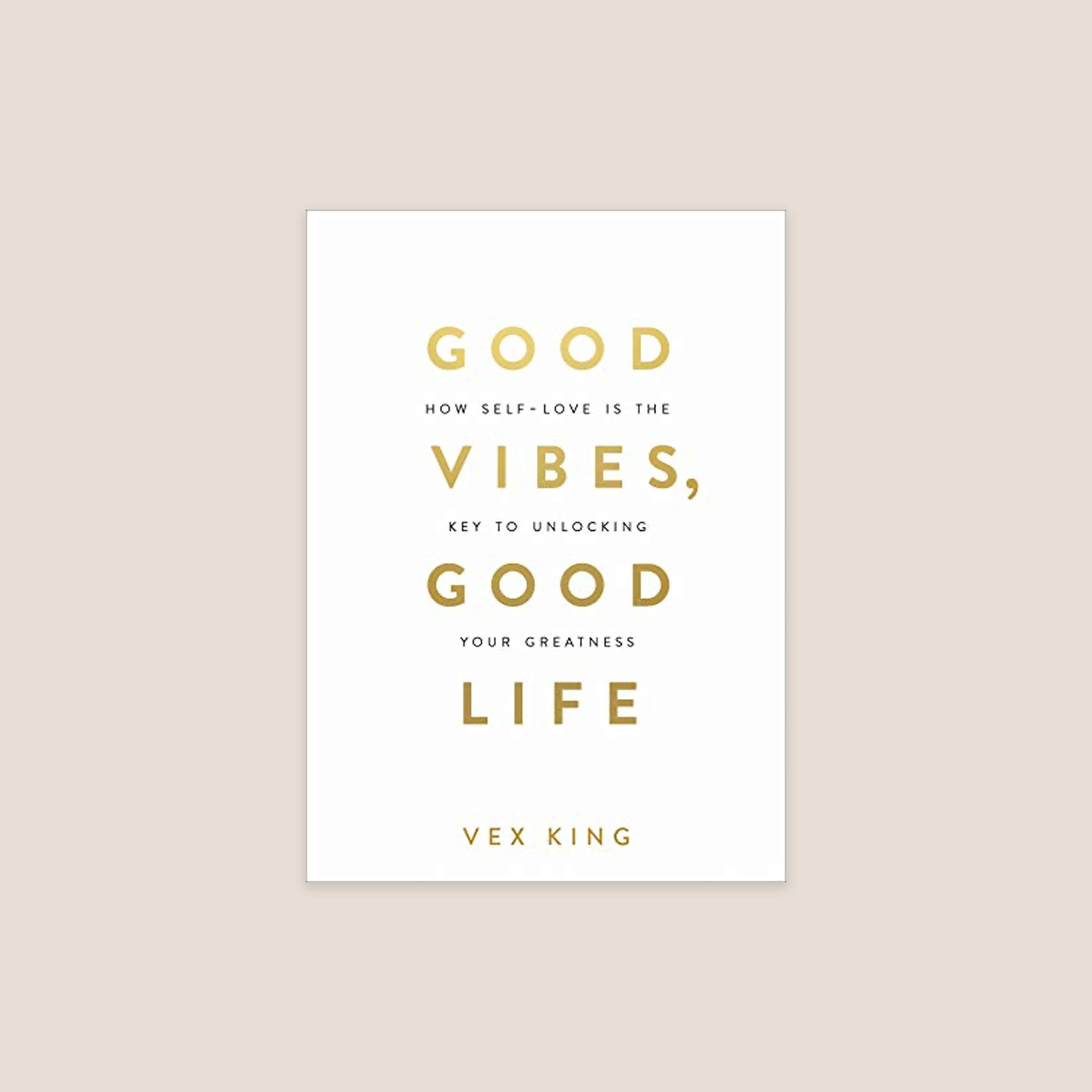 Good Vibes Grey & Gold Coffee Table Book Books 