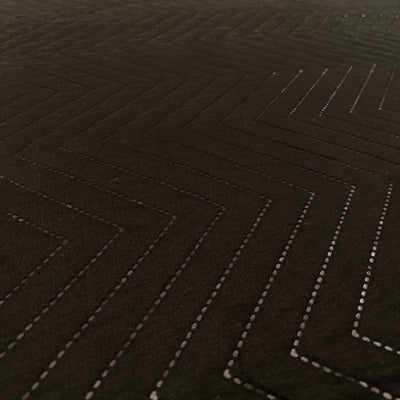 Hugo Black Quilted Bedspread Bedding 