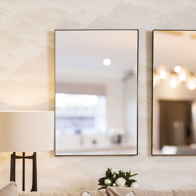 Kingston Black Frame Mirror Mirror 