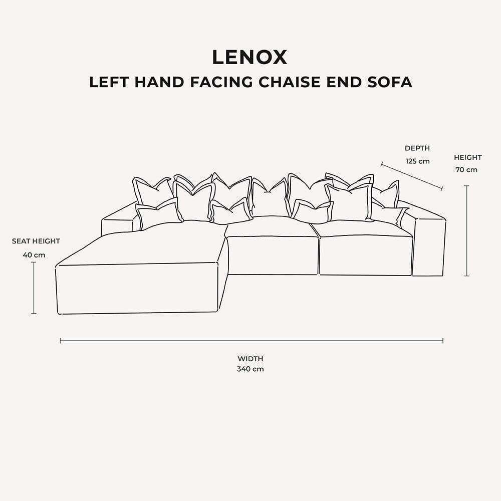 Lenox Shadow Grey Velvet Pillow Back Sofa Range Made to Order Sofa 
