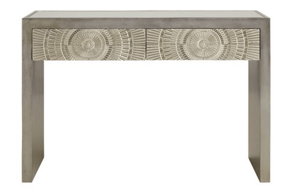 Leverette Silver Console Table Console Table 