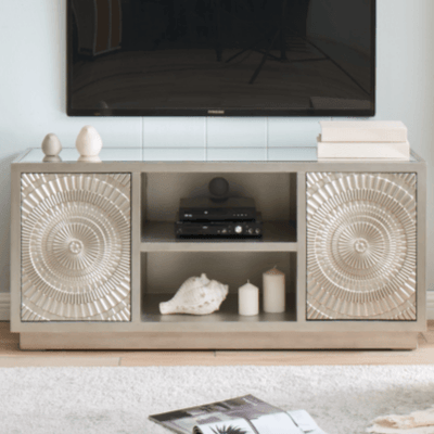 Leverette Silver TV Unit Furniture 