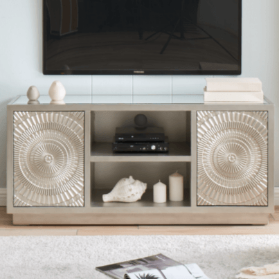 Leverette Silver TV Unit Furniture 