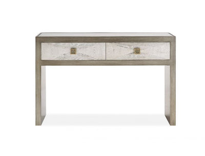Lockett Premium Silver & Bronze Console Table Console Table 