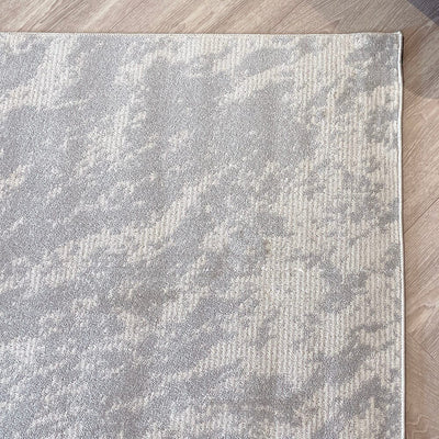 Montane Ivory & Grey Marble Effect Rug Rug 
