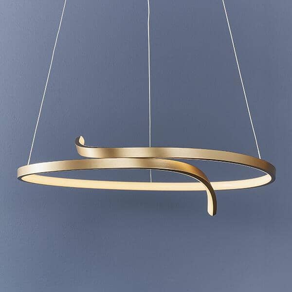 Orato Gold Adjustable Pendant Ceiling Light Lighting 