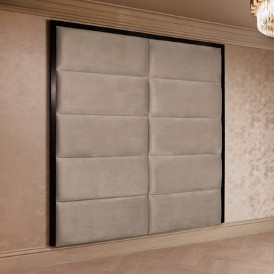 Praline Luxury Velvet Chocolate Box Headboard Made to Order Headboard 