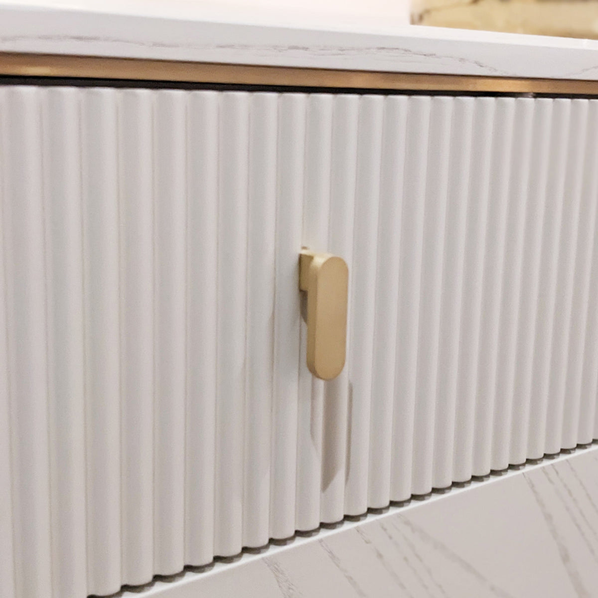 Putney Ivory & Gold Sideboard Sideboard 