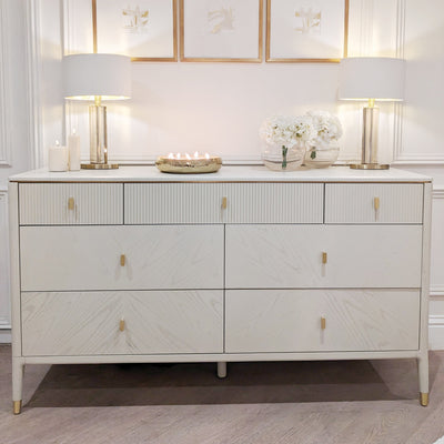 Putney Ivory & Gold Sideboard Sideboard 