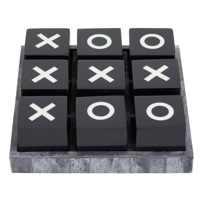 Rae Black & Grey Noughts & Crosses Set Accessories 