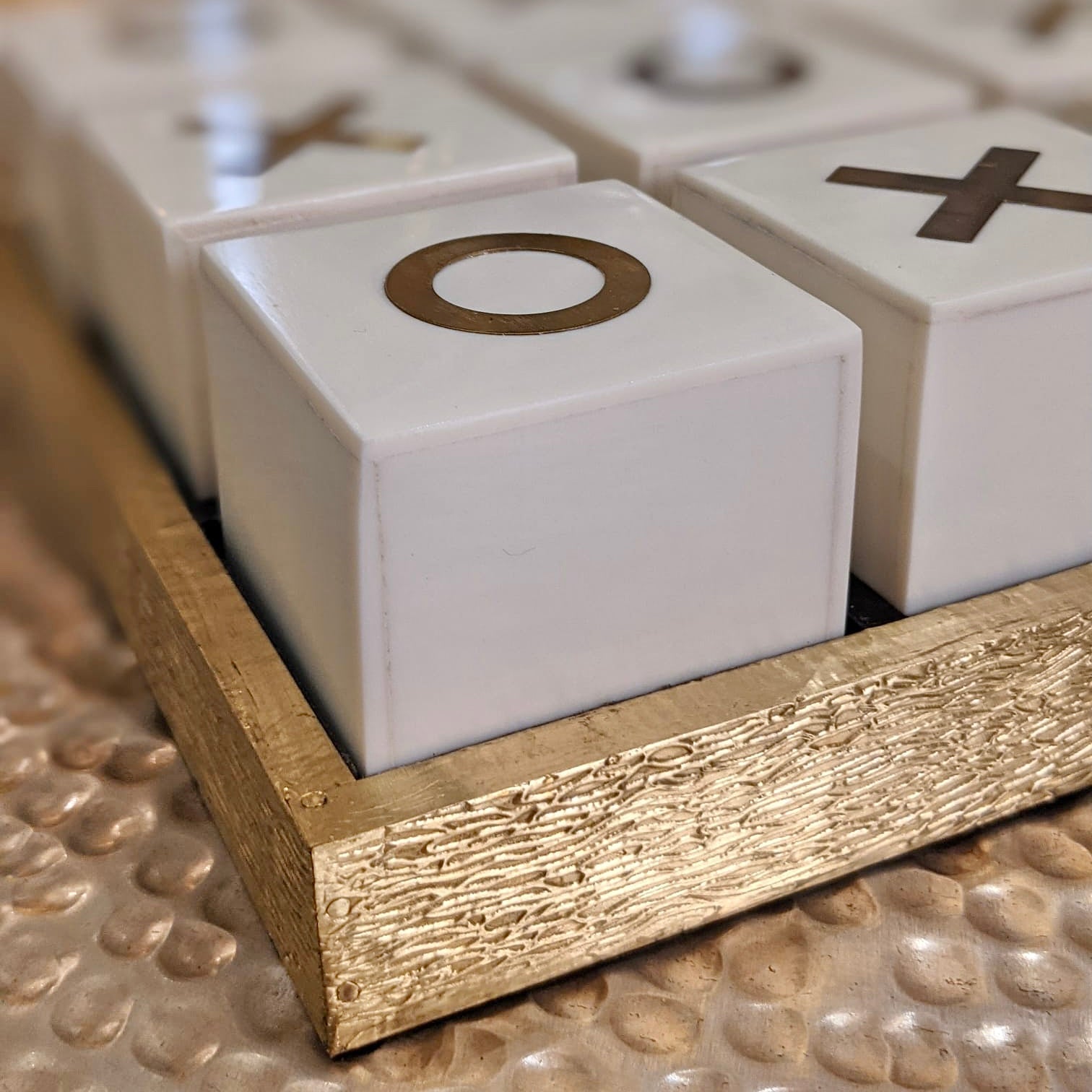 Rae Gold Noughts & Crosses Set Accessories 