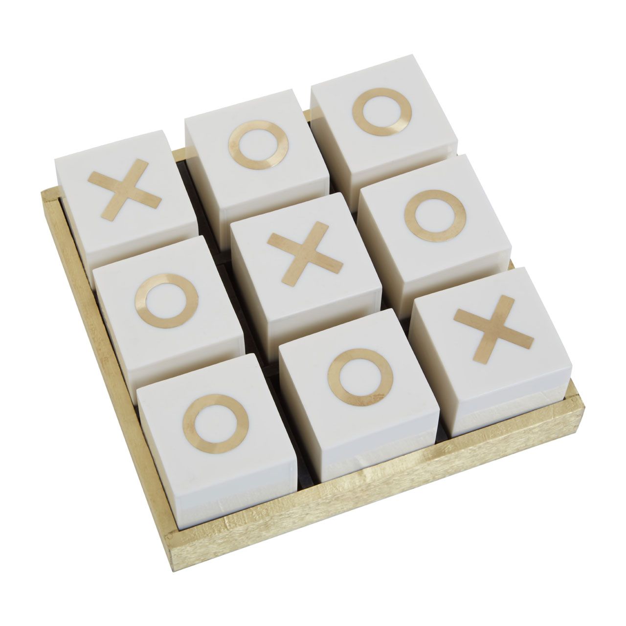 Rae Gold Noughts & Crosses Set Accessories 