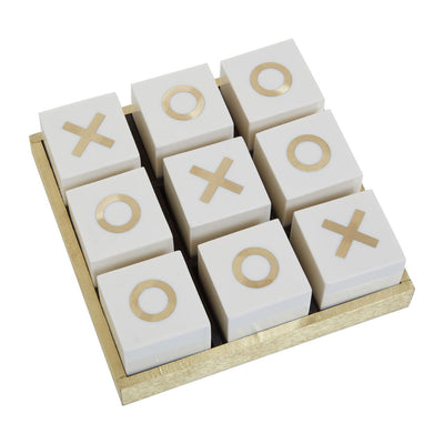 Rae Gold Noughts & Crosses Set Accessories 
