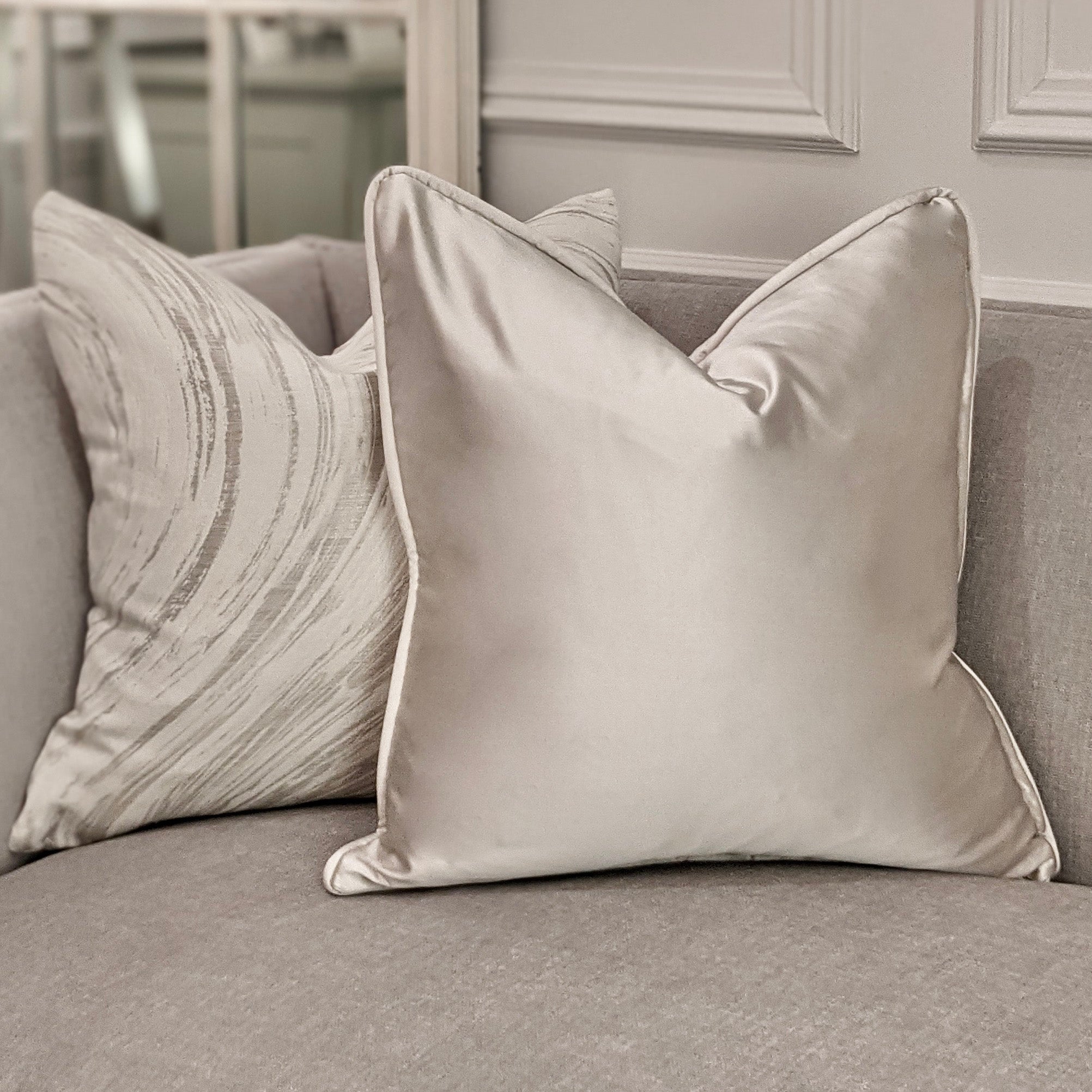 Serena Silk Satin Cushion - 50x50cm Cushion 