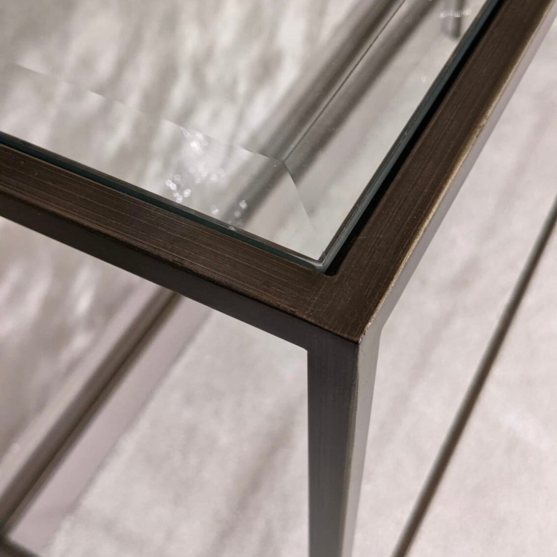 Stambaugh Bronze Console Table Console Table 