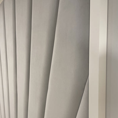 Sunburst Silver Velvet & Oyster Luxury Wall Mounted Headboard Made to Order Headboard 