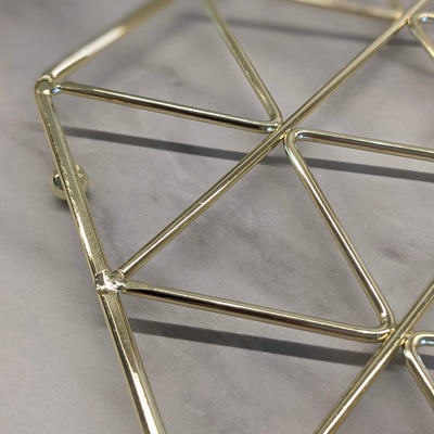 Sylvan Gold Geometric Trivet Kitchen 