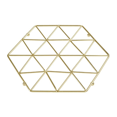 Sylvan Gold Geometric Trivet Kitchen 